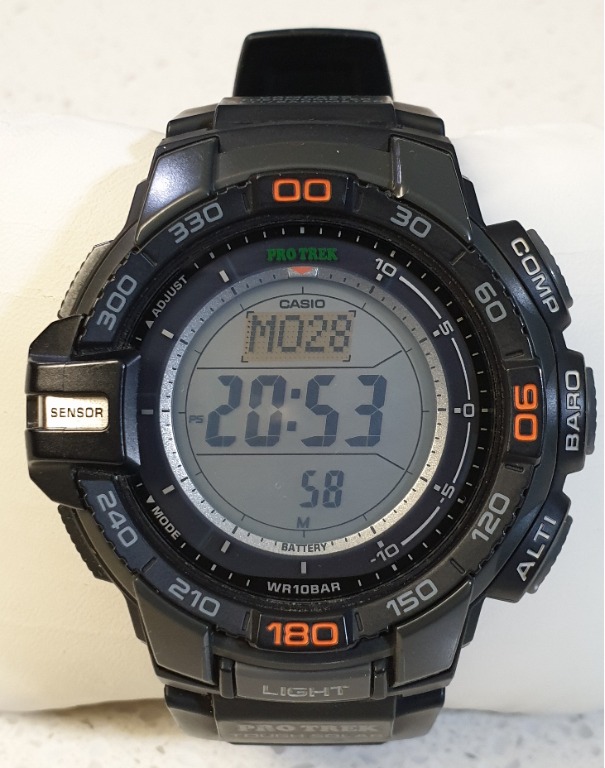 Casio pro trek discount prg 270 manual
