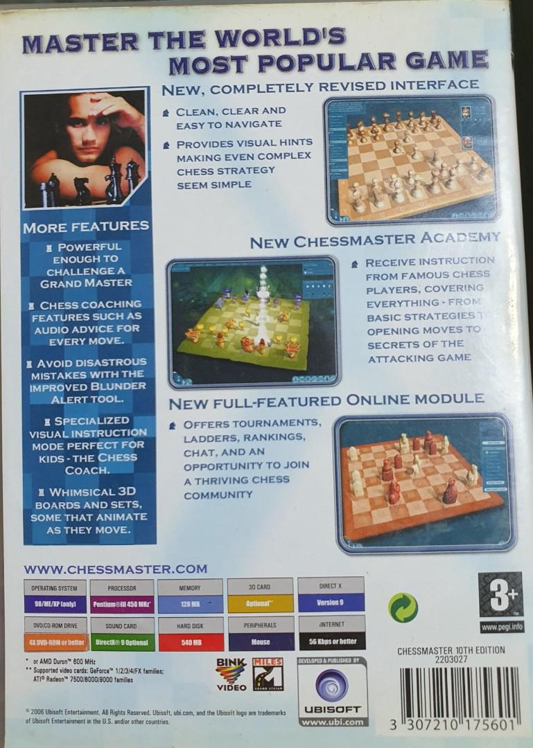2002-03 Chessmaster 9000 PC CD-ROM 2 Discs Windows 98/ME/XP