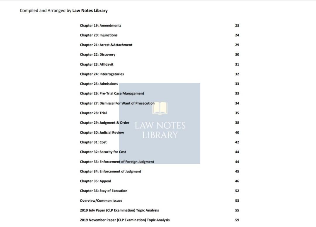 Civil Procedure Code (Concentrated Version) (Category: Textbooks) located in Klang. Submitted by zjmax0108 (Listing ID 1059988996, Image 3). Description: 🔥🔥NEW CIVIL PROCEDURE CODE NOTES AVAILABLE in both hard copy and soft copy!!! 🔥🔥 CONCENTRATED VERSION!!! Consist of OVERVIEW/COMMON ISSUES guidance and Past Year Questions Topic Analysis (2018 July, 2019 July & November Paper) Every chapters consisted from just 1 to 5 pages only. Equipped wi