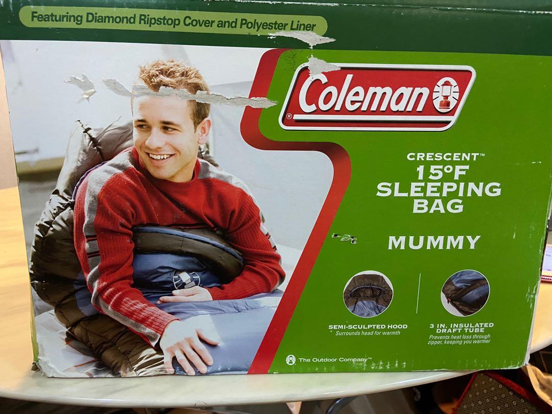 Coleman brighton sleeping bag discount