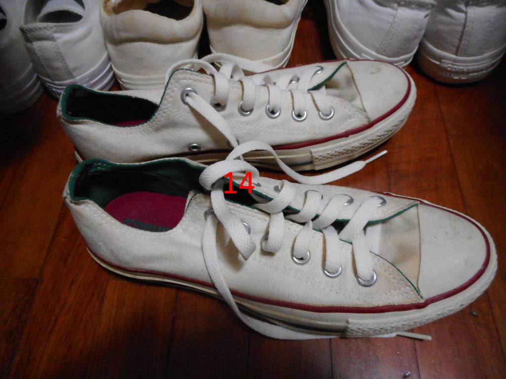 converse chuck taylor all star white canvas sneakers school shoes