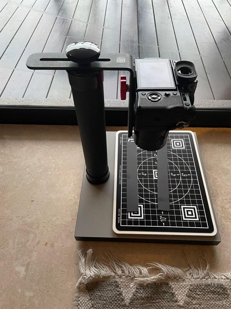 Copy stand / DSLR film scanning, Photography, Cameras on Carousell