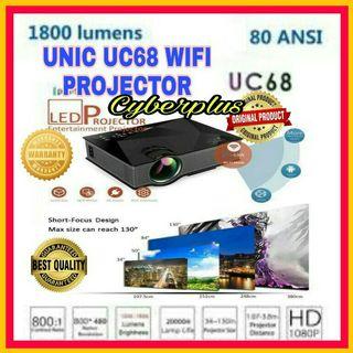 Digi Media Unic UC68 Portable LED Projector With Wifi