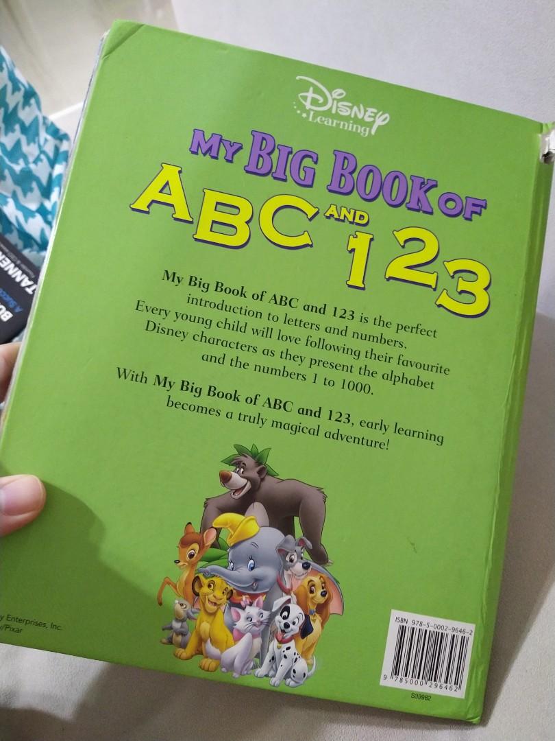 Disney my big book of ABC and 123, Hobbies & Toys, Books & Magazines