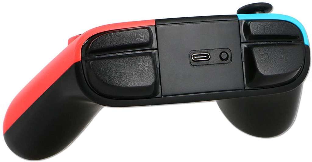 EEEKit Wireless Remote Pro Controller Joypad Gamepad for Nintendo Switch Console Blue Red