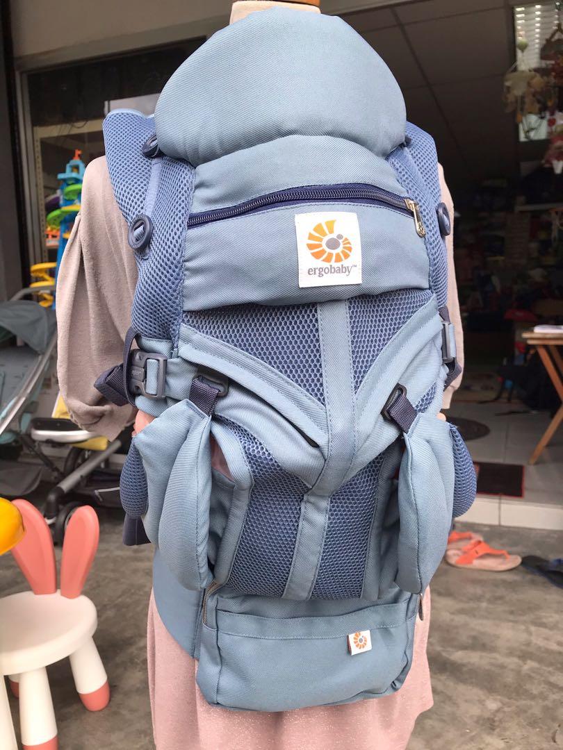 Ergobaby omni 360 store mesh oxford blue