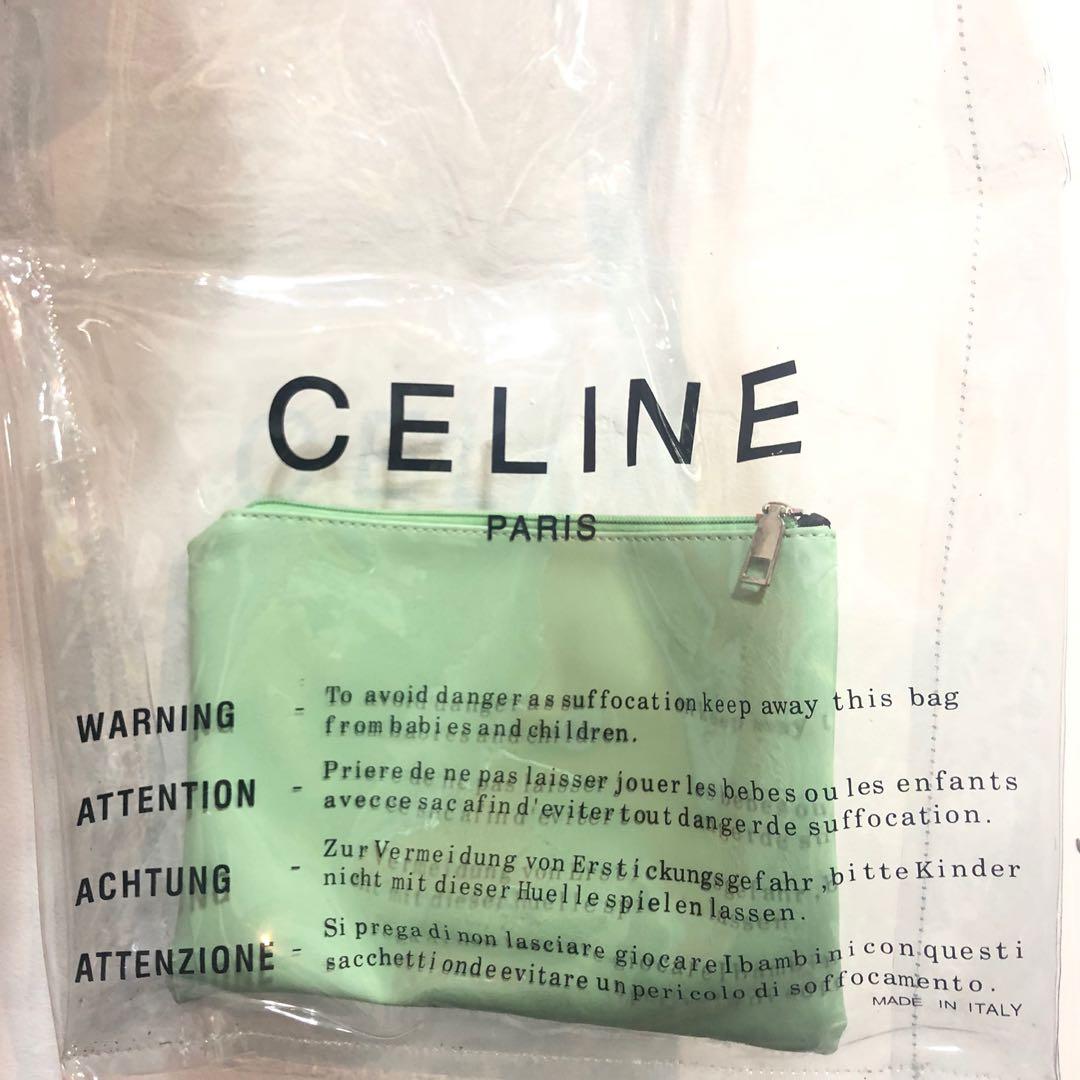 Celine pvc top tote