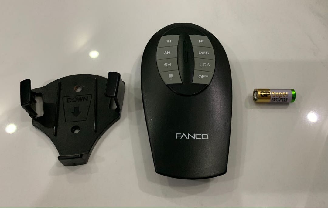 Fanco Fan Universal Remote control, Furniture & Home Living, Lighting
