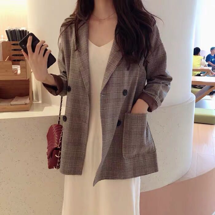 Korean online blazer female