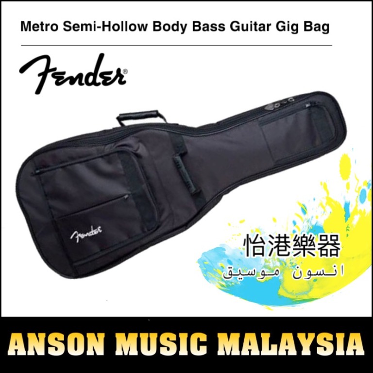 Fender Metro SemiHollow Body Guitar Gig Bag, Hobbies & Toys, Music