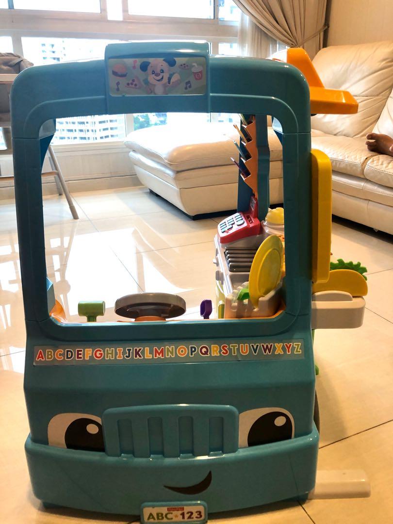 Fisher price food truck, Babies & Kids, Infant Playtime on Carousell