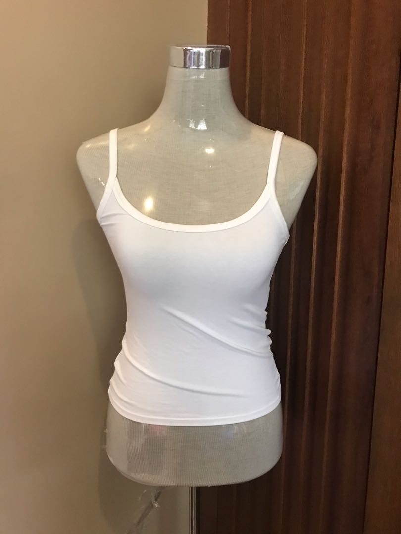 forever 21 white tank top