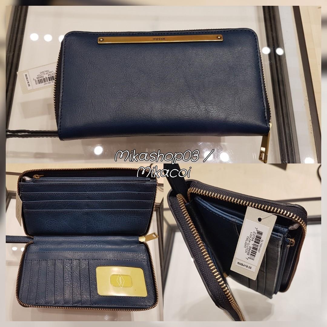 Fossil hot sale liza clutch