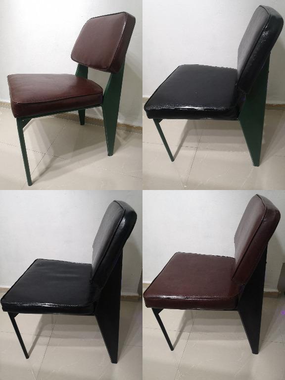 Four Jean Prouve Designer Vintage chairs CHEAP Clearance