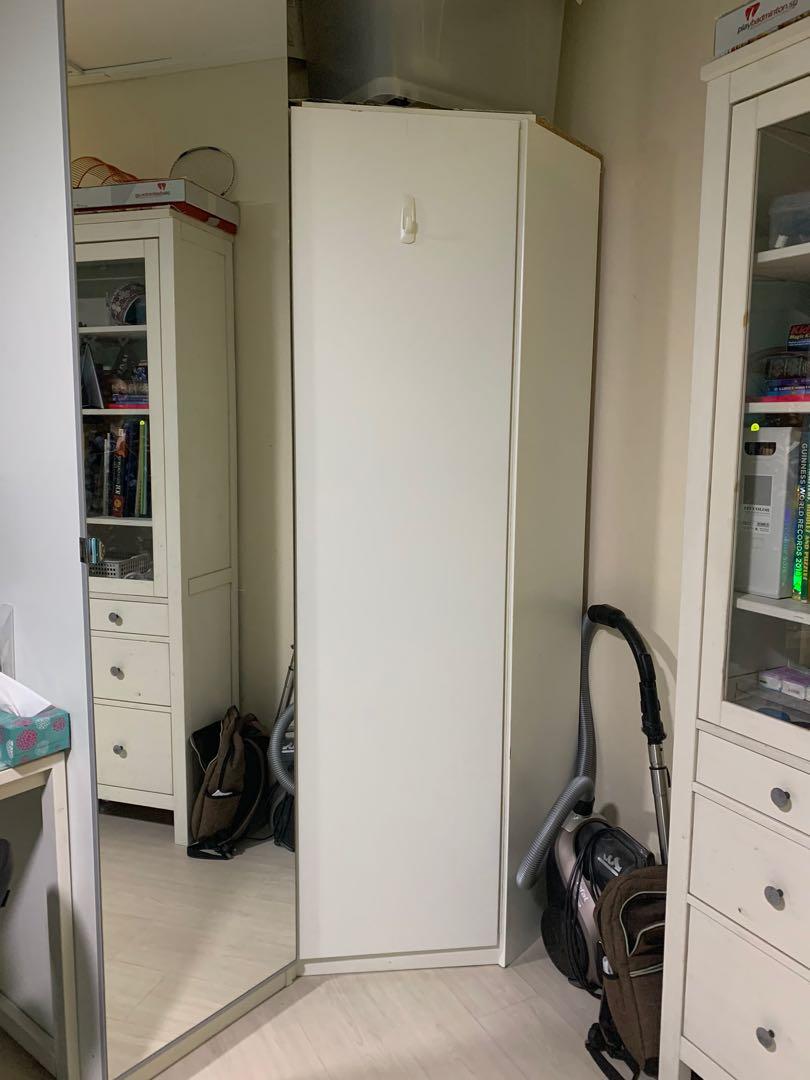 free ikea corner wardrobe pax babies kids baby nursery kids furniture kids wardrobes storage on carousell