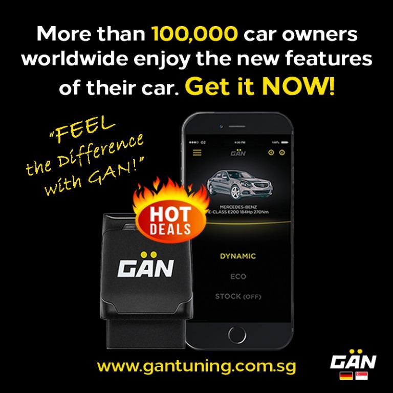GAN Tuning GA+ ECU Chip Tuning Car Performance Part NA Engine