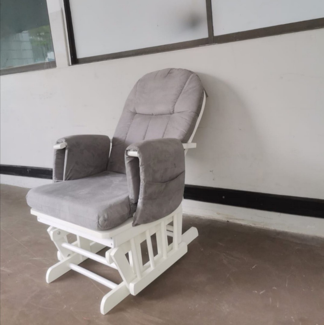 Glider chair for nursing, Furniture & Home Living, Furniture, Chairs on