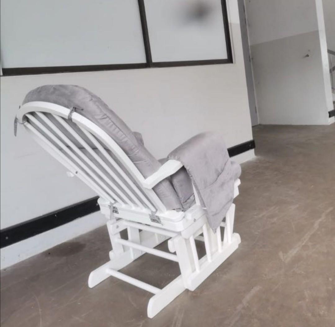 Glider chair for nursing, Furniture & Home Living, Furniture, Chairs on