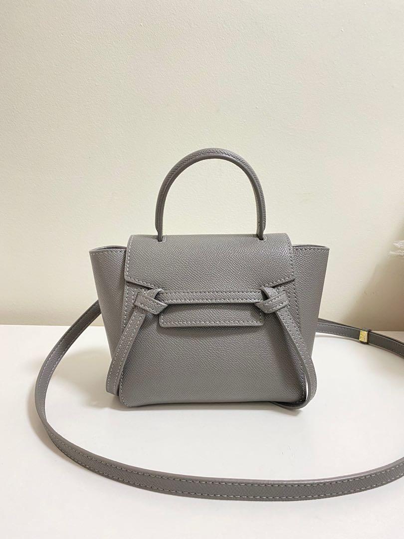 Grey Celine Pico Belt Bag Handbag Shoulder Bag, Women's Fashion, Bags &  Wallets, Shoulder Bags on Carousell
