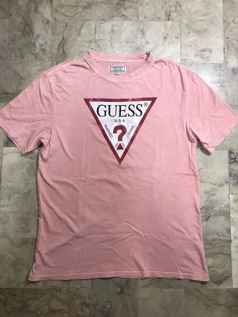 Guess Trilogo Shirt, Men's Fashion 