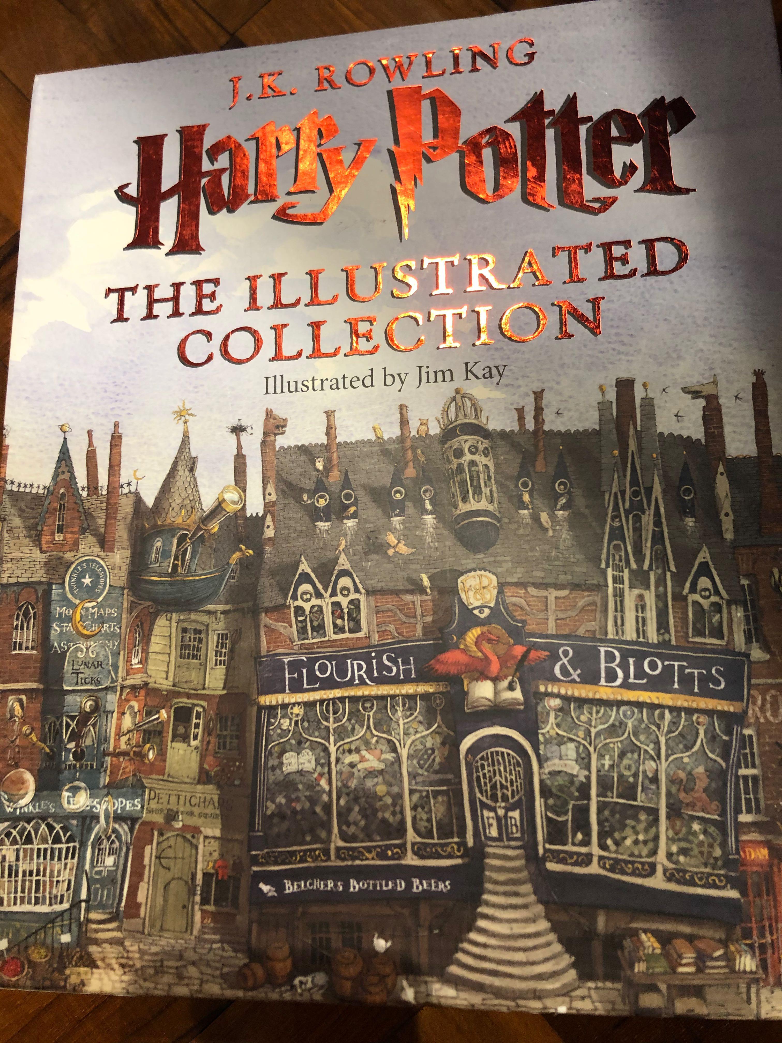 Harry potter illustrated top collection