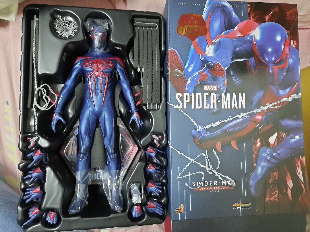 ホットトイズVGM42 spidermanスパイダーマン2099ブラック・スーツ