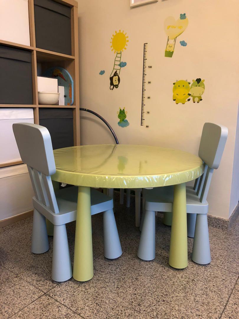 IKEA children table and chairs, Babies & Kids, Baby Nursery & Kids