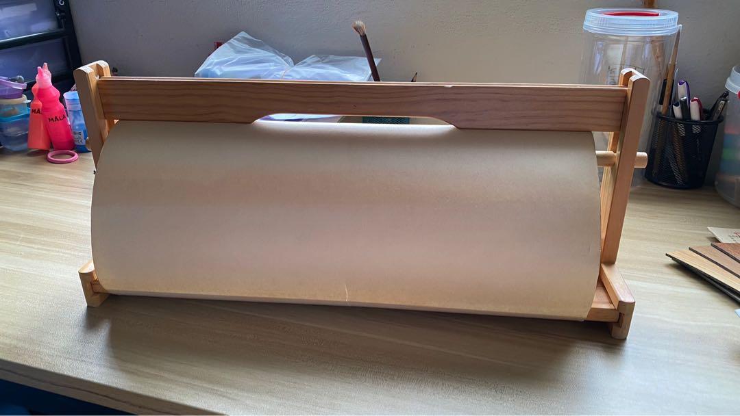 IKEA Drawings paper rolls holder with one roll drawing paper, Hobbies