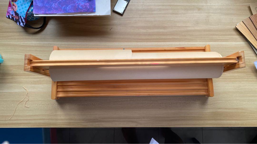 IKEA Drawings paper rolls holder with one roll drawing paper, Hobbies