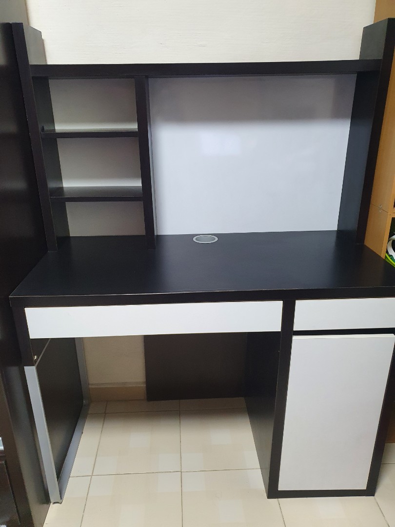 IKEA Micke Desk with Whiteboard, Furniture & Home Living, Furniture