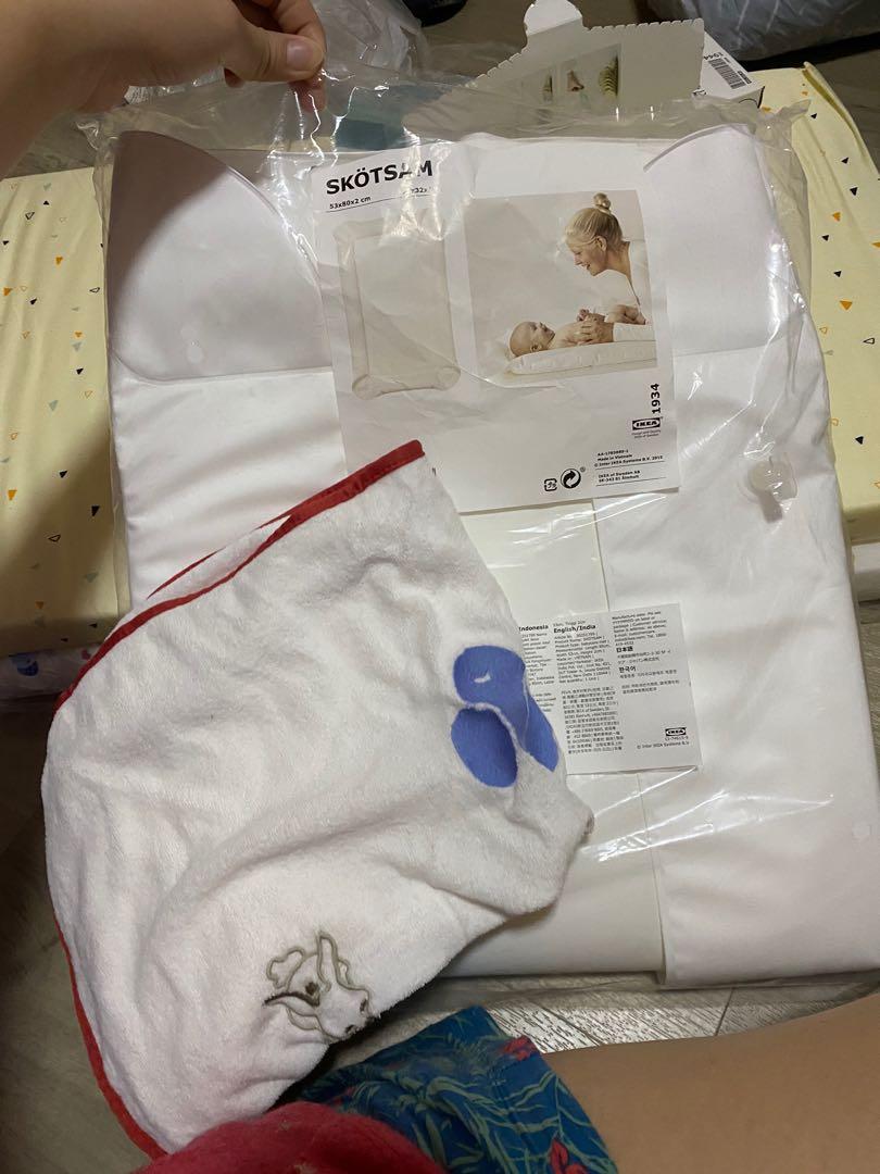 Ikea Skotsam Babycare Mat + Cover, Babies & Kids, Bathing & Changing