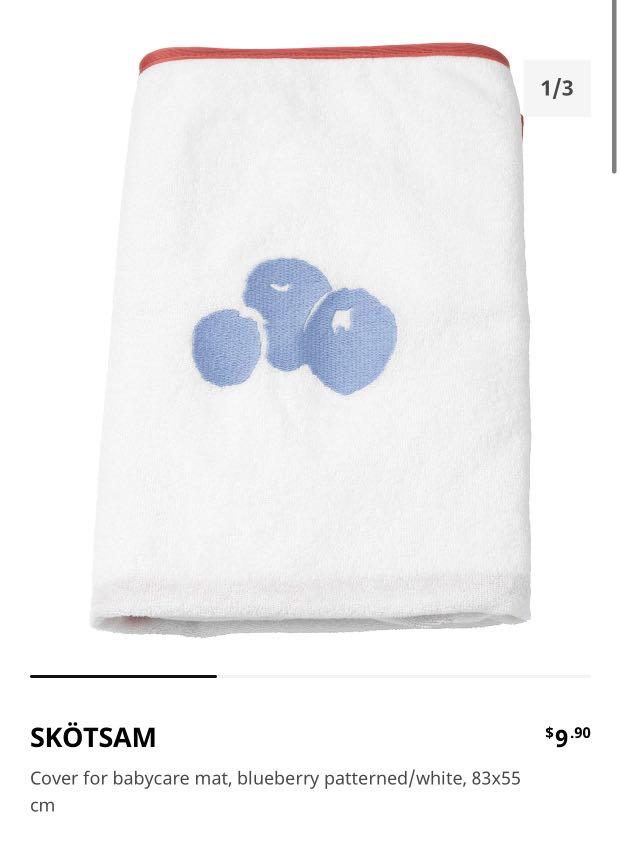 Ikea Skotsam Babycare Mat + Cover, Babies & Kids, Bathing & Changing