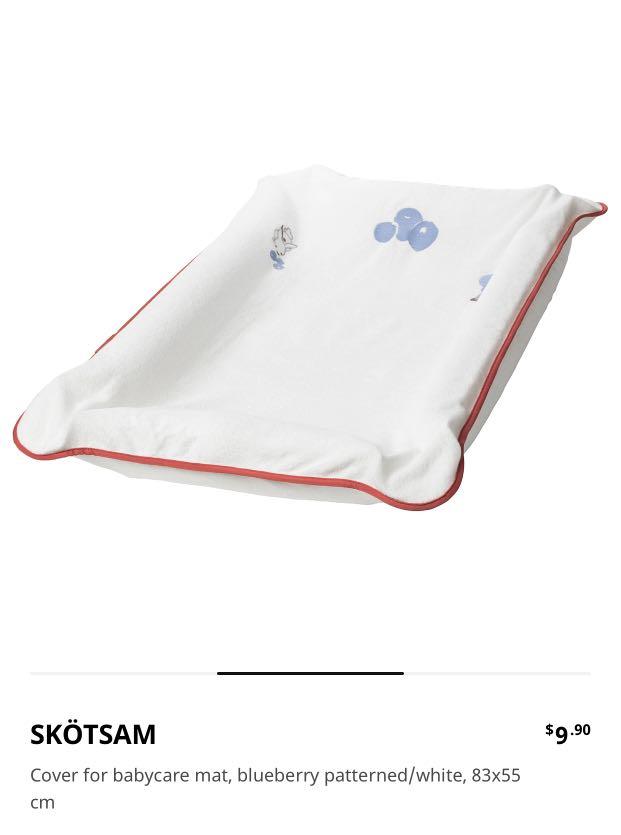 Ikea Skotsam Babycare Mat + Cover, Babies & Kids, Bathing & Changing