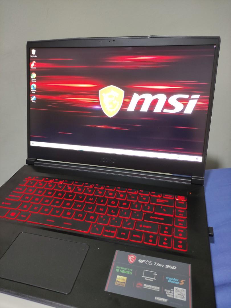 WTS (In warranty) MSI GF65 gaming laptop, gtx1660ti, 16gb ...