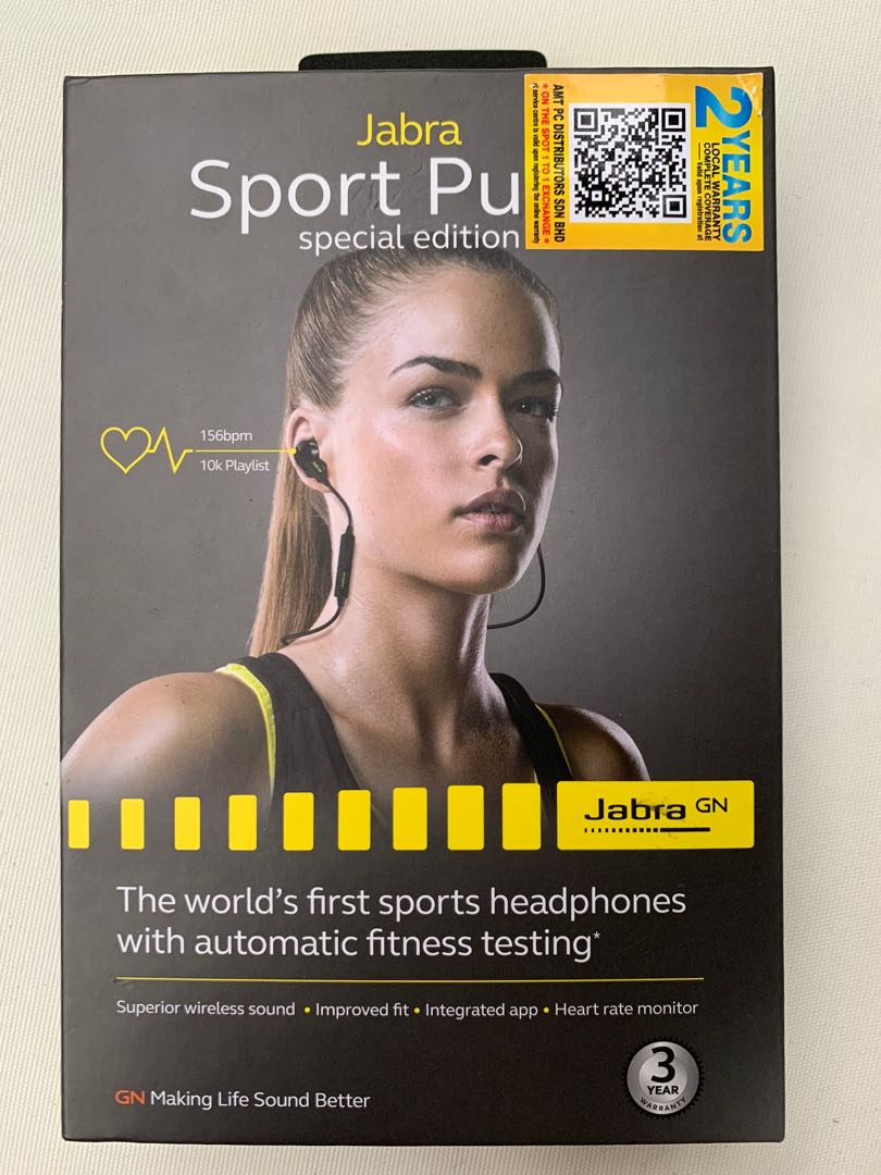 Jabra Sport Plus Special Edition Heart Rate Monitor, Audio, Headphones
