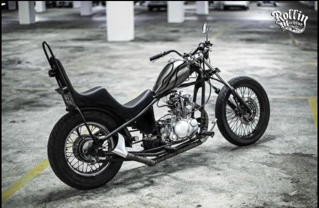 Jaguh Custom Chopper Motorbikes on Carousell