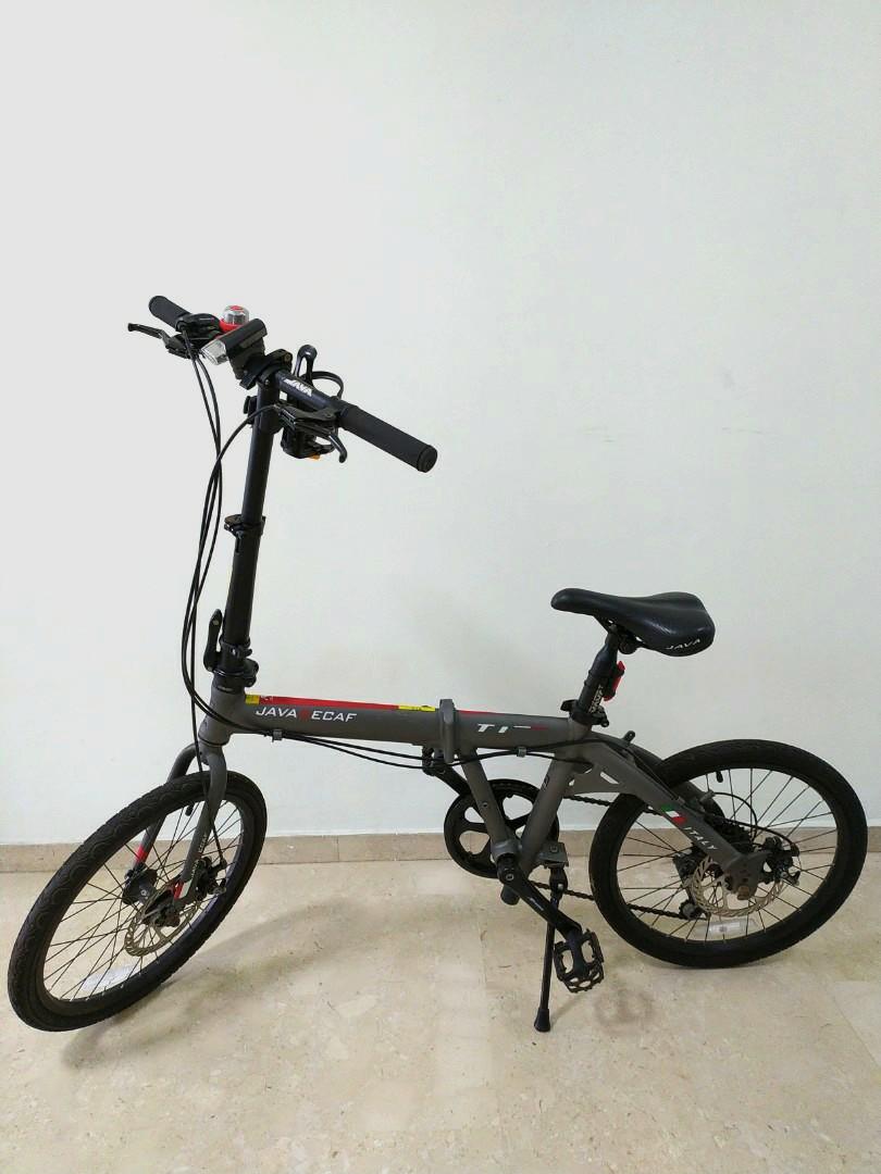 Java decaf folding bike deals