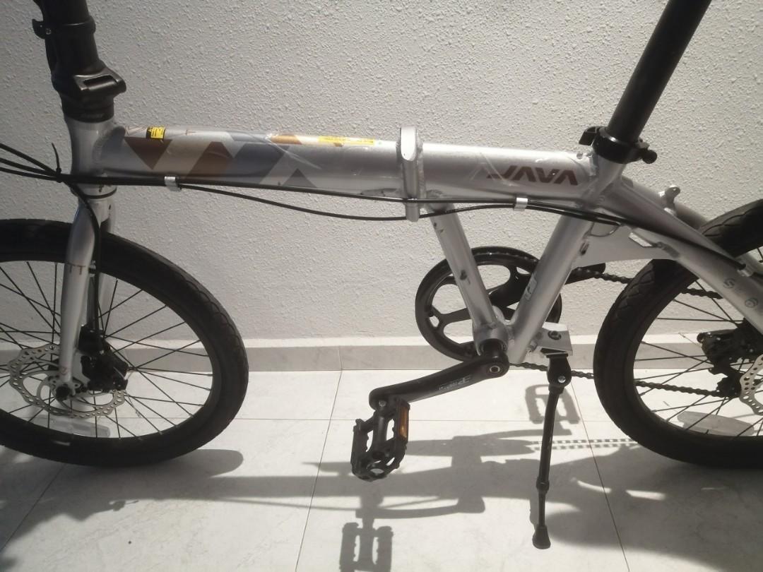 Java TT7S foldable bike Used Negotiable Sports Equipment
