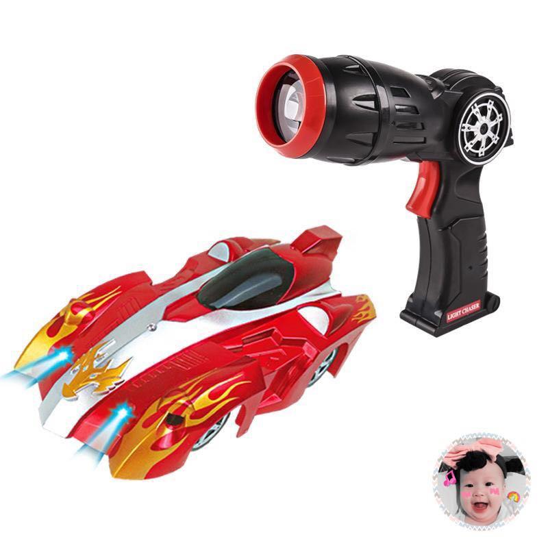 Laser Gun Infrared Wall Climbing Remote Control Car, Hobbies & Toys