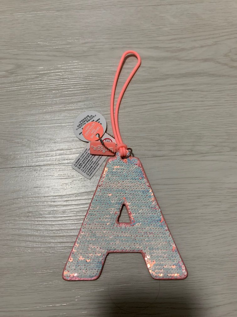 Letter A smiggle Keychain, Hobbies & Toys, Stationery & Craft, Craft