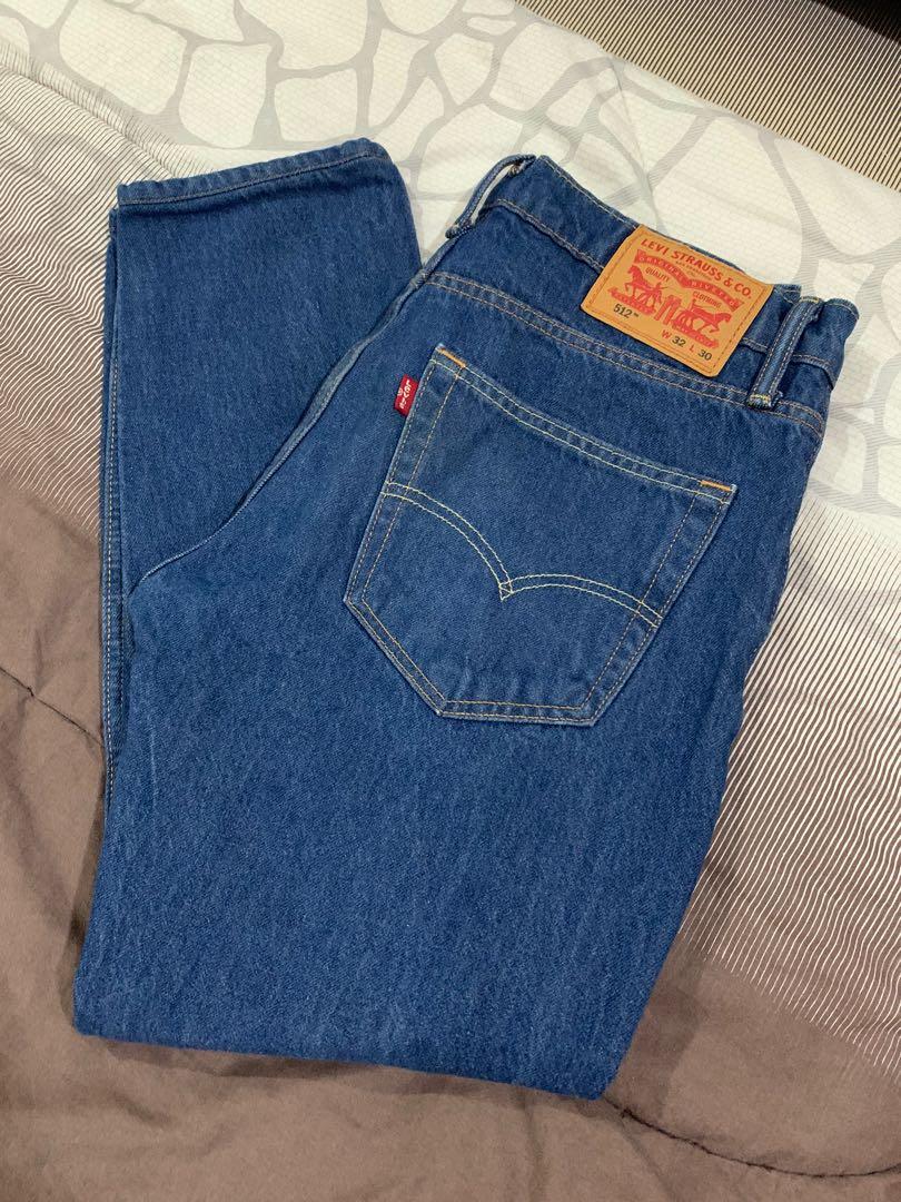 Levis 512 dark blue deals