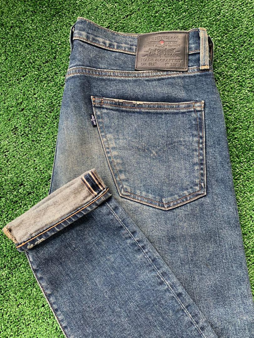 Levis 512 shop made and crafted