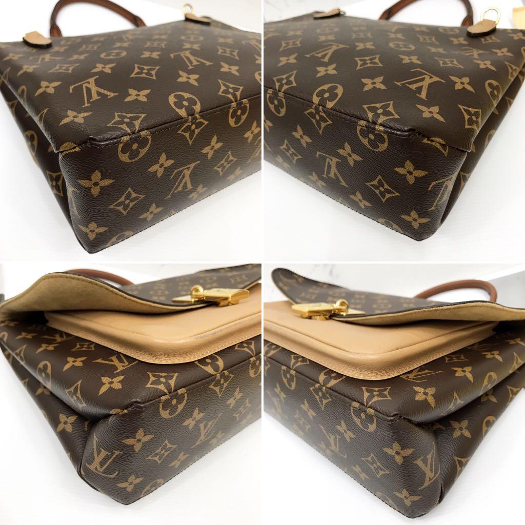 Louis Vuitton LV GHW Marignan 2way Shoulder Bag Handbag M44257 Monogram  Brown