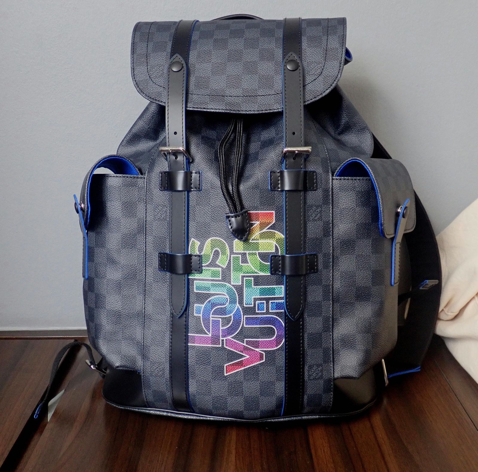 Louis Vuitton Christopher Backpack Monogram GM Prism Virgil Brand New With  Tags