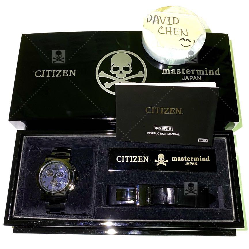 Mastermind Japan x Citizen 手錶~ 80週年限定全球限量80塊, 汽車配件 