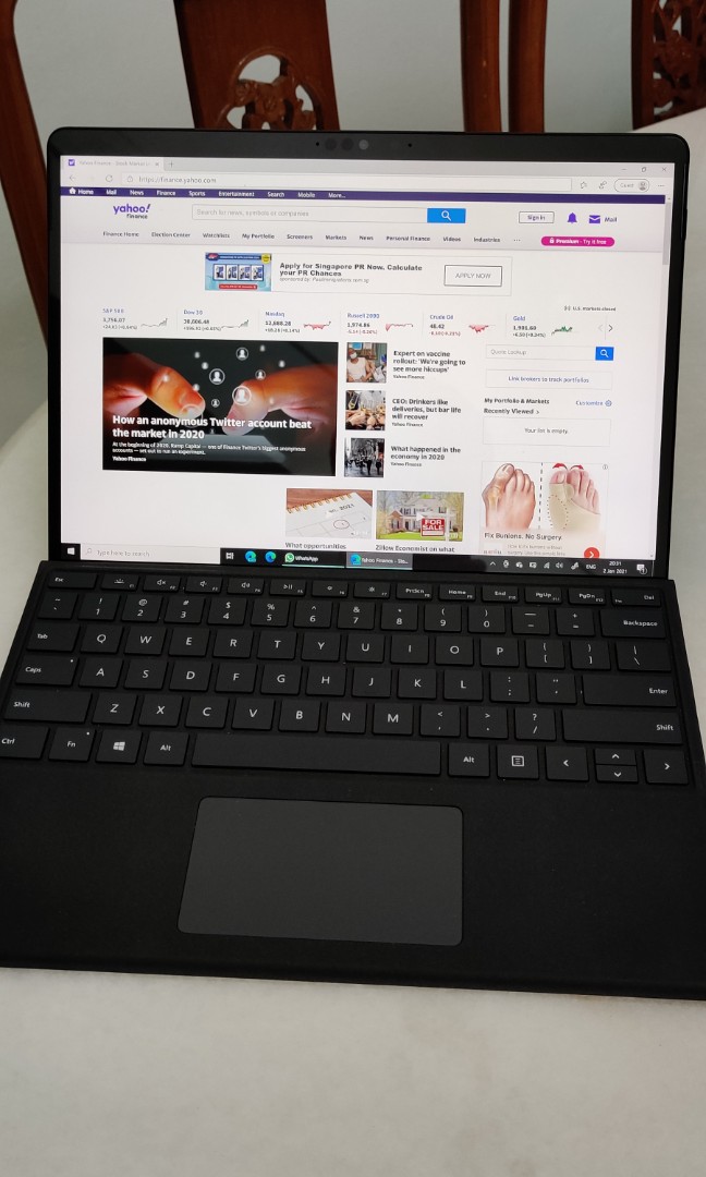 Microsoft Surface Pro X 128 GB (used), Computers & Tech, Laptops