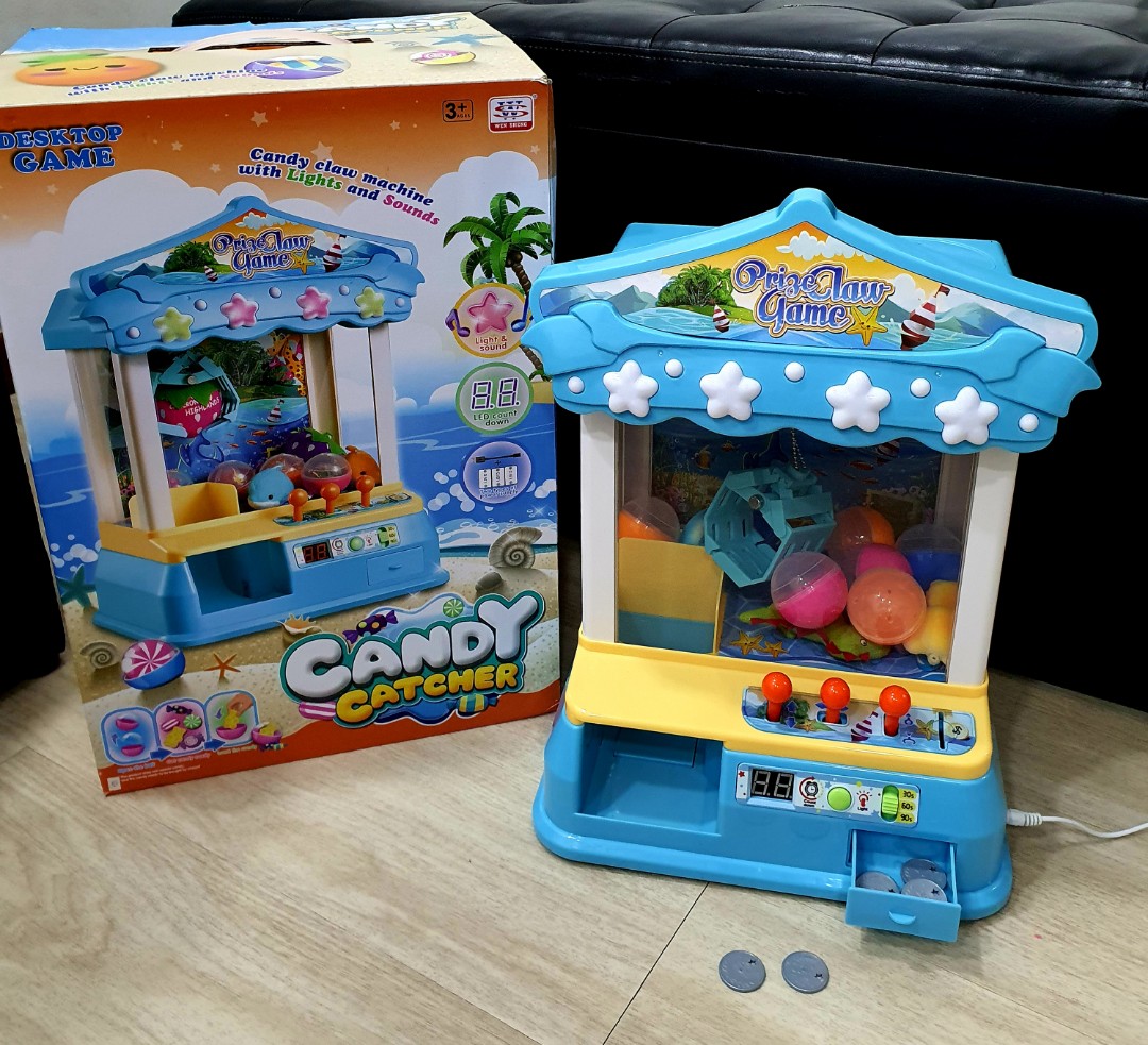 Mini Arcade Prize Claw Machine, Hobbies & Toys, Toys & Games on Carousell