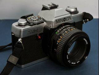Minolta XG-1 with MD 50mm f/2 Film SLR