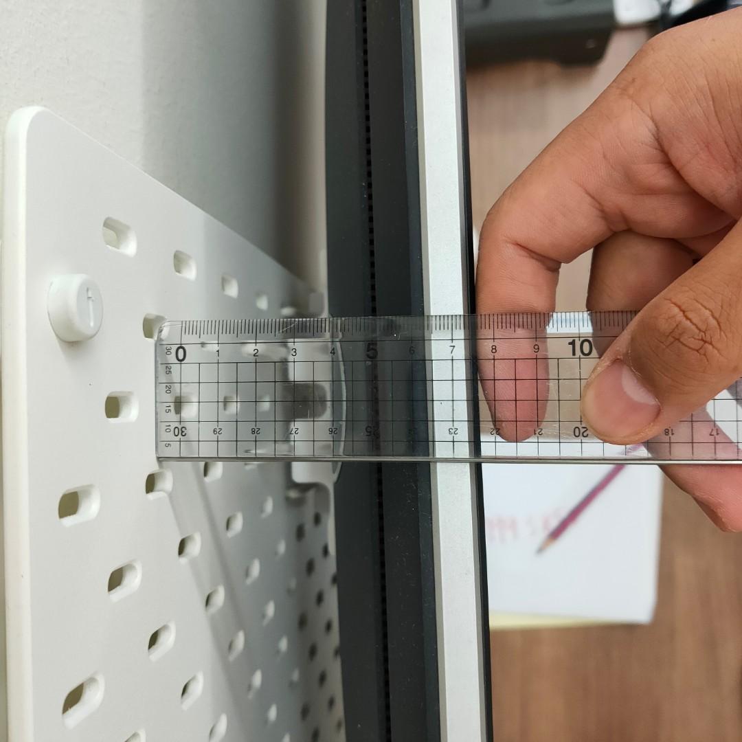 Monitor Mount to Ikea Skadis Peg Board, Furniture & Home Living