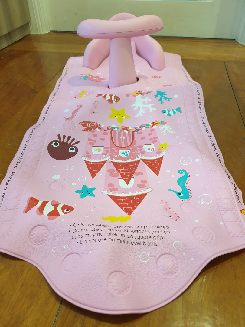 Mothercare Bath Mat With Seat Babies Kids Bathing Changing Other Baby Bathing Changing Needs On Carousell
